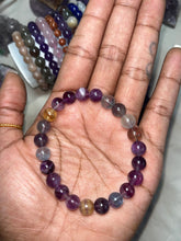 Load image into Gallery viewer, Rainbow Fluorite Bracelet